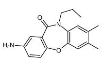8-amino-2,3-dimethyl-5-propylbenzo[b][1,4]benzoxazepin-6-one Structure