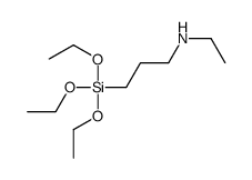 N-ethyl-3-triethoxysilylpropan-1-amine结构式