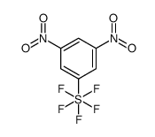 1,3-Dinitro-5-(pentafluoro-λ6-sulfanyl)benzene结构式