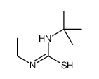 1-tert-butyl-3-ethylthiourea结构式
