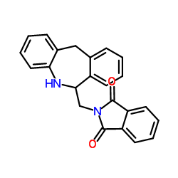 6-(邻苯二甲酰亚胺基甲基)-6,11-二氢-5H-二苯并-[b,e]氮杂卓结构式
