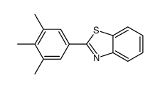 2-(3,4,5-trimethylphenyl)-1,3-benzothiazole Structure
