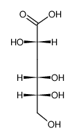 D-arabino-3-deoxyhexonic acid Structure