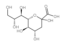 3-Deoxy-D-glycero-D-galacto-2-nonulosonic Acid Structure