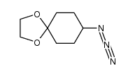 8-azido-1,4-dioxa-spiro[4.5]decane Structure