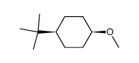 Cyclohexane,1-(1,1-dimethylethyl)-4-methoxy-cis- Structure