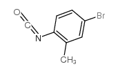 4-溴-2-甲基苯基异氰酸酯结构式