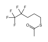 S-(4,4,5,5,5-pentafluoropentyl) ethanethioate结构式