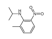 Isopropyl-(2-Methyl-6-nitro-phenyl)-amine结构式