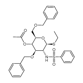 ethyl thioglycoside Structure