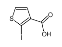 2-碘-3-噻吩甲酸结构式