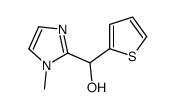 (1-甲基-1H-咪唑-2-基)-噻吩-2-基-甲醇结构式
