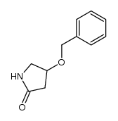 4-(benzyloxy)pyrrolidin-2-one结构式