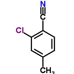 2-氯-4-甲基苯腈结构式