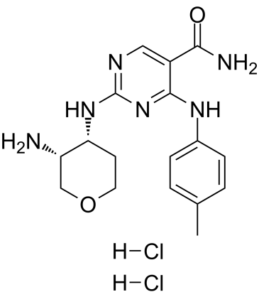GSK143 dihydrochloride结构式