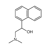 1-(1-Naphtyl)-2-(dimethylamino)ethanol Structure