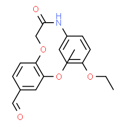 2-(4-FORMYL-2-METHOXYPHENOXY) ACETIC ACID, N-(4-ETHOXYPHENYL) AMIDE Structure