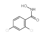 Benzamide,2,4-dichloro-N-hydroxy-结构式