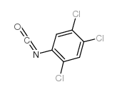 2,4,5-三氯异氰酸苯酯结构式