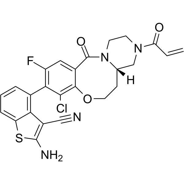 KRAS G12C inhibitor 18结构式