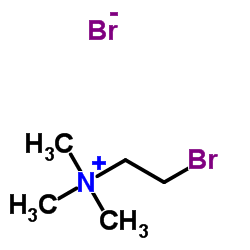 2-溴乙基三甲基溴化铵结构式