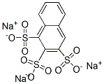 Naphthalene trisulfonic acid, sodium salt Structure
