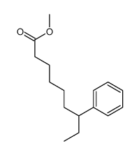 7-Phenylnonanoic acid methyl ester Structure