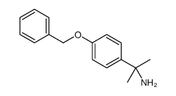 2-(4-phenylmethoxyphenyl)propan-2-amine Structure