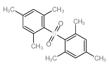 Benzene,1,1'-sulfonylbis[2,4,6-trimethyl- Structure