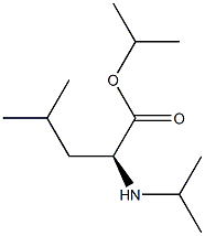 N-Isopropyl-L-leucine isopropyl ester Structure