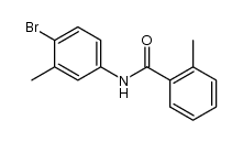 2-bromo-5-(2-methylbenzoylamino)toluene结构式