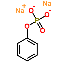 Sodium phenyl phosphate structure