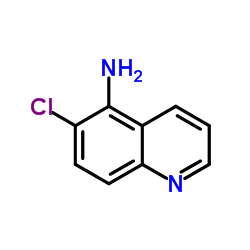 5-氨基-6-氯喹啉结构式