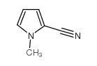 N-甲基-2-吡咯腈结构式