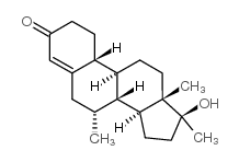 Mibolerone Structure