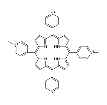 Tetrakis(4-N-methylpyridyl)porphine structure