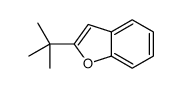 2-tert-butyl-1-benzofuran结构式