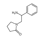 1-(2-amino-2-phenyl-ethyl)-pyrrolidin-2-one Structure