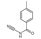 Benzamide, N-cyano-4-methyl- (9CI)结构式