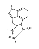 (4R,5R,αR)-1,3,4,5-Tetrahydro-4-(methylamino)-α-(1-methylethenyl)benz[cd]indole-5-methanol结构式