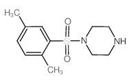 1-[(2,5-二甲基苯基)磺酰基]哌嗪结构式