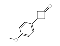 3-(4-methoxyphenyl)cyclobutanone structure
