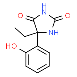 2,4-Imidazolidinedione,5-ethyl-5-(2-hydroxyphenyl)-,(5S)-(9CI)结构式