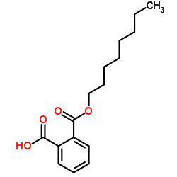 邻苯二甲酸单辛酯结构式