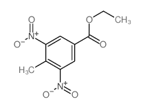 ethyl 4-methyl-3,5-dinitro-benzoate structure