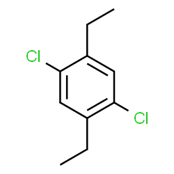 1,4-Dichloro-2,5-diethylbenzene Structure