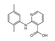 2-(2,5-dimethylanilino)pyridine-3-carboxylic acid Structure