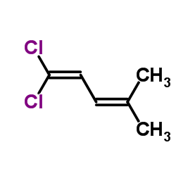 1,1-二氯-4-甲基-1,3-戊二烯结构式