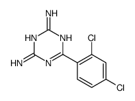6-(2,4-dichlorophenyl)-1,3,5-triazine-2,4-diamine Structure
