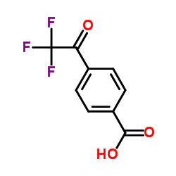 4-(Trifluoroacetyl)benzoic acid structure